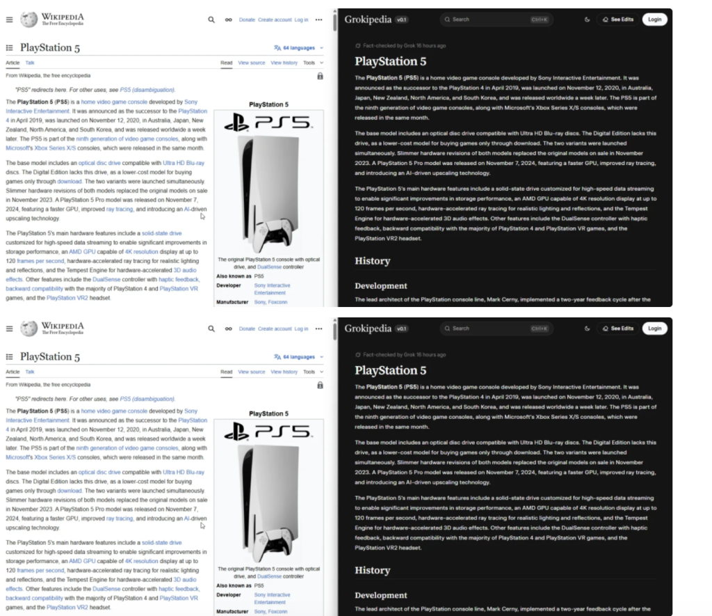 Elon Musk stellt Grokipedia vor – eine KI-Alternative zu Wikipedia. Was man über die Plattform xAI wissen muss.