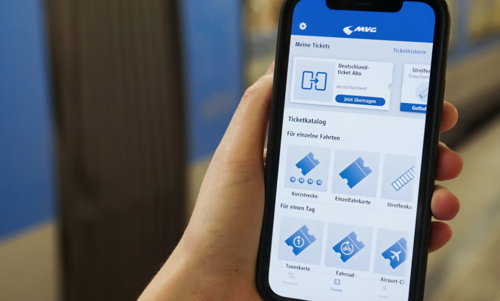 MVGO — eine App für alle Fahrten in München