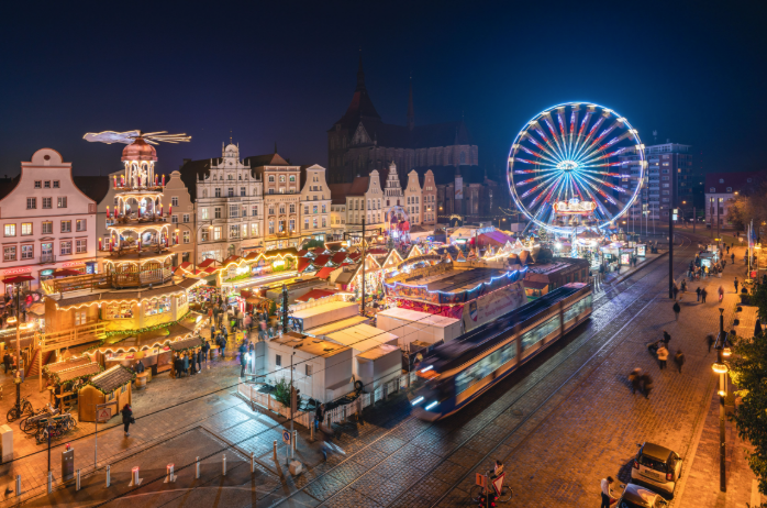 Weihnachtsmarkt in Rostock widmet sich lokalen Traditionen
