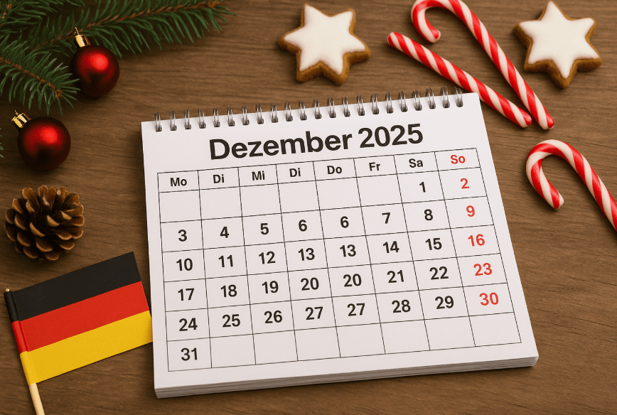 Religiöse Feiertage in Deutschland im Dezember 2025: interreligiöser Kalender für Christen, Juden, Buddhisten und Jesiden