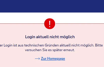 Probleme mit dem Online-Banking: Kein Zugang zum System