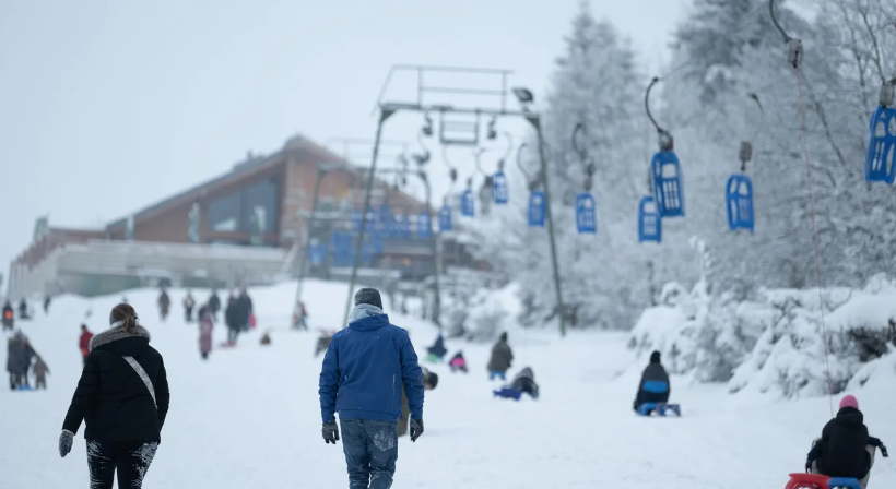 Winter-Sportarten im Harzgebirge: Der Skilift öffnete nach sieben Jahren Pause wieder