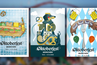 Wählen Sie das Design des Oktoberfest-Plakats 2026: Ihre Chance auf exklusive Preise