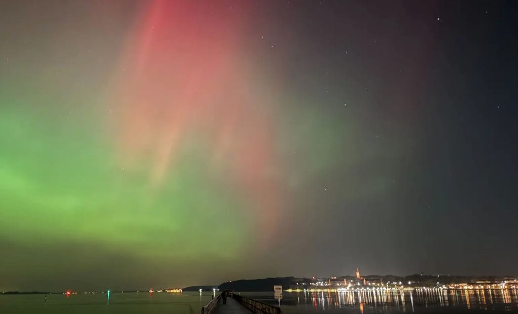 Polarlicht über Norddeutschland: Ein beeindruckendes Schauspiel für die Bewohner der Region