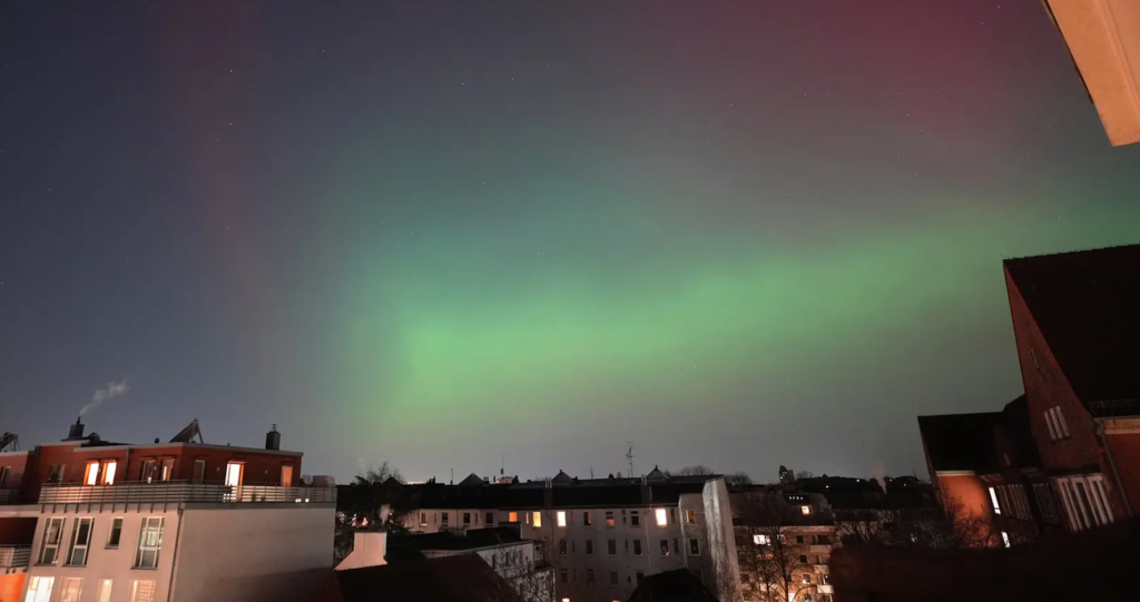 Polarlicht über Norddeutschland: Ein beeindruckendes Schauspiel für die Bewohner der Region