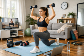 Home-Workout ohne Geräte: 20 Minuten Ganzkörpertraining für Anfänger