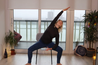Homeoffice-Workout gegen Nacken- und Schulterverspannungen