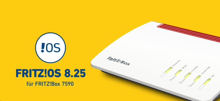 FRITZ!OS 8.25 rollt weiter aus: Jetzt auch für FritzBox 7510, 5530 Fiber und zwei Repeater