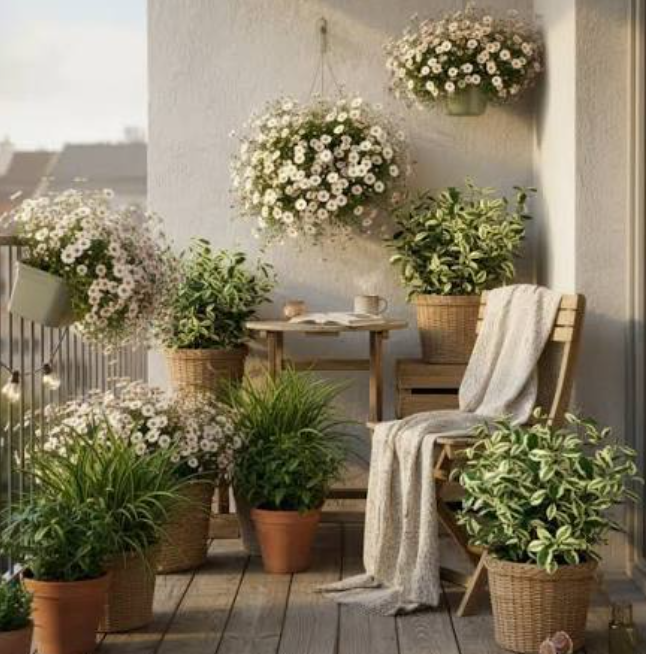 Grüner Balkon ohne Aufwand: Was im Sommer wirklich gedeiht