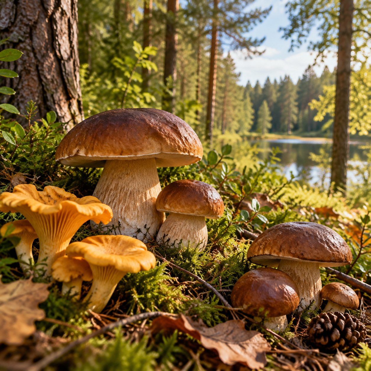 Pilze sammeln bei Berlin: Die besten Wälder, Fundorte und essbare Pilzarten in der Hauptstadtregion