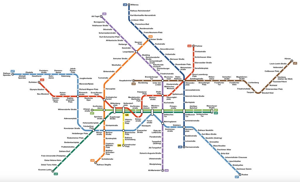 U-Bahnhöfe in Berlin: Linien, wichtige Stationen und Geschichte