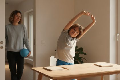 Lernen und Bewegung im Alltag: So gelingt ein guter Rhythmus für Schulkinder
