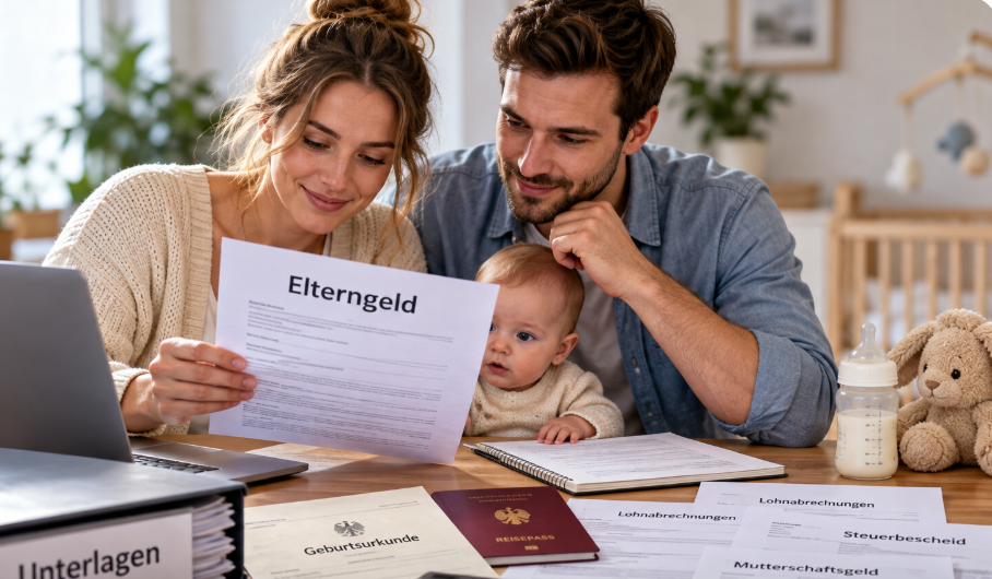 Welche Unterlagen werden für Elterngeld benötigt? Checkliste 2026