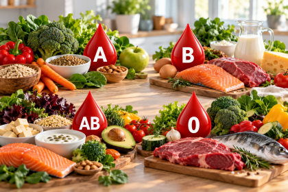 Ernährung nach Blutgruppen: Welche Lebensmittel passen zu A, B, AB und 0?